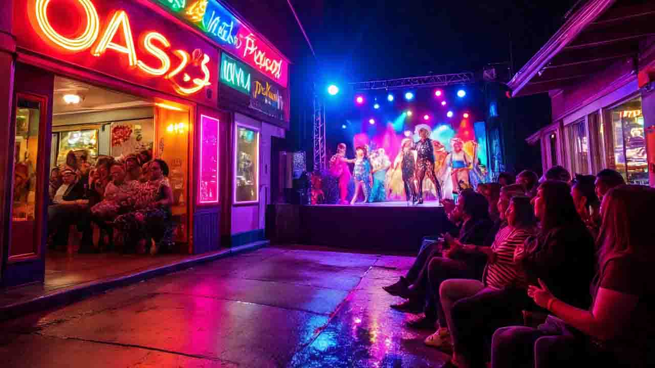 Curtain Falls on Oasis
